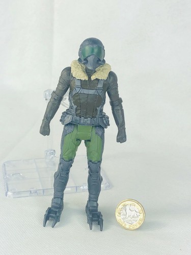 Action figure pilot helmet - action,