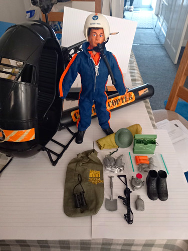 Vintage action man original - action,