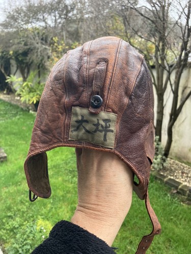 Pilot japanese ww2 helmet - ww2,