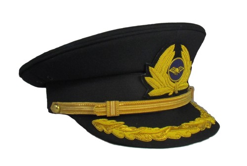 Pilot cap row gold peak - 1, with