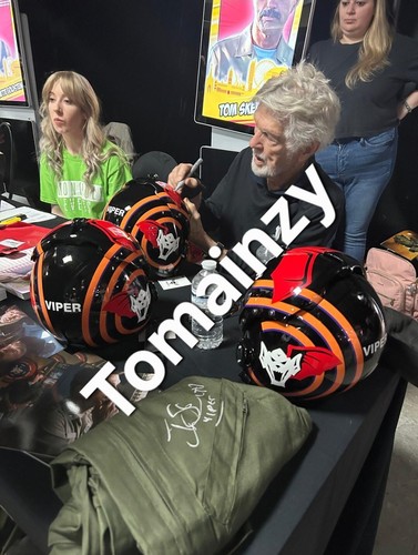 Top gun tom skerrit signed - gun,